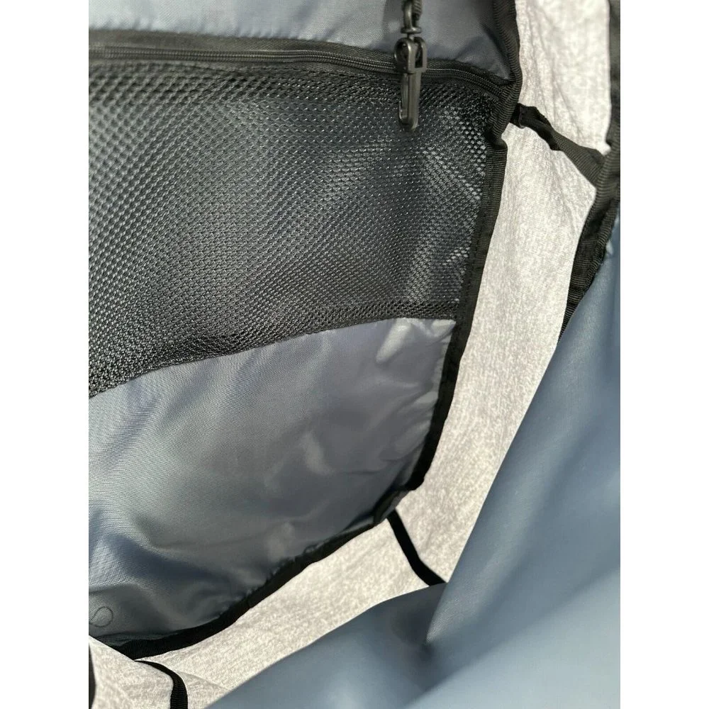 adidas Prime Sling Backpack Heather Gray Large School Bag Fits Laptop/Tablet Boy